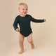 Emerald Long Sleeve Organic Bodysuit - Thumbnail 9