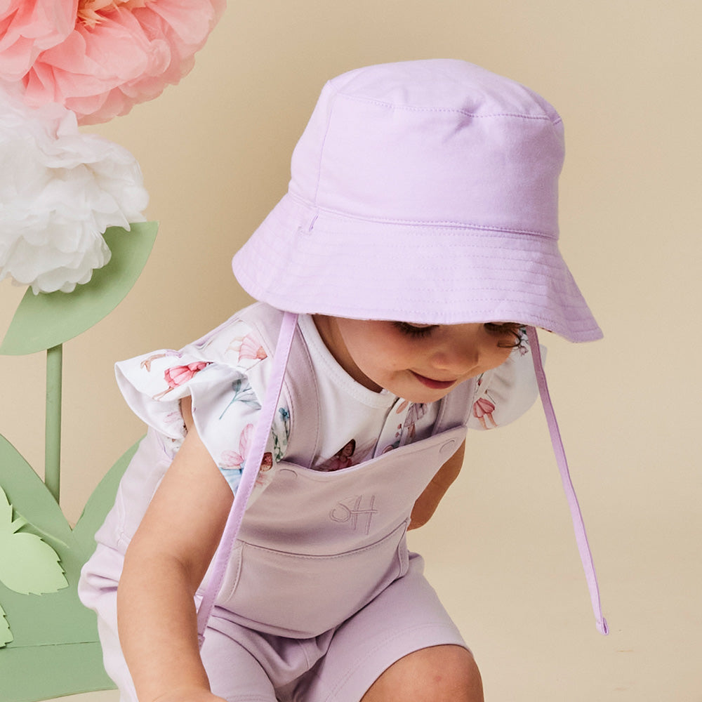 Fairy Dust Reversible Cotton Bucket Hat - View 3