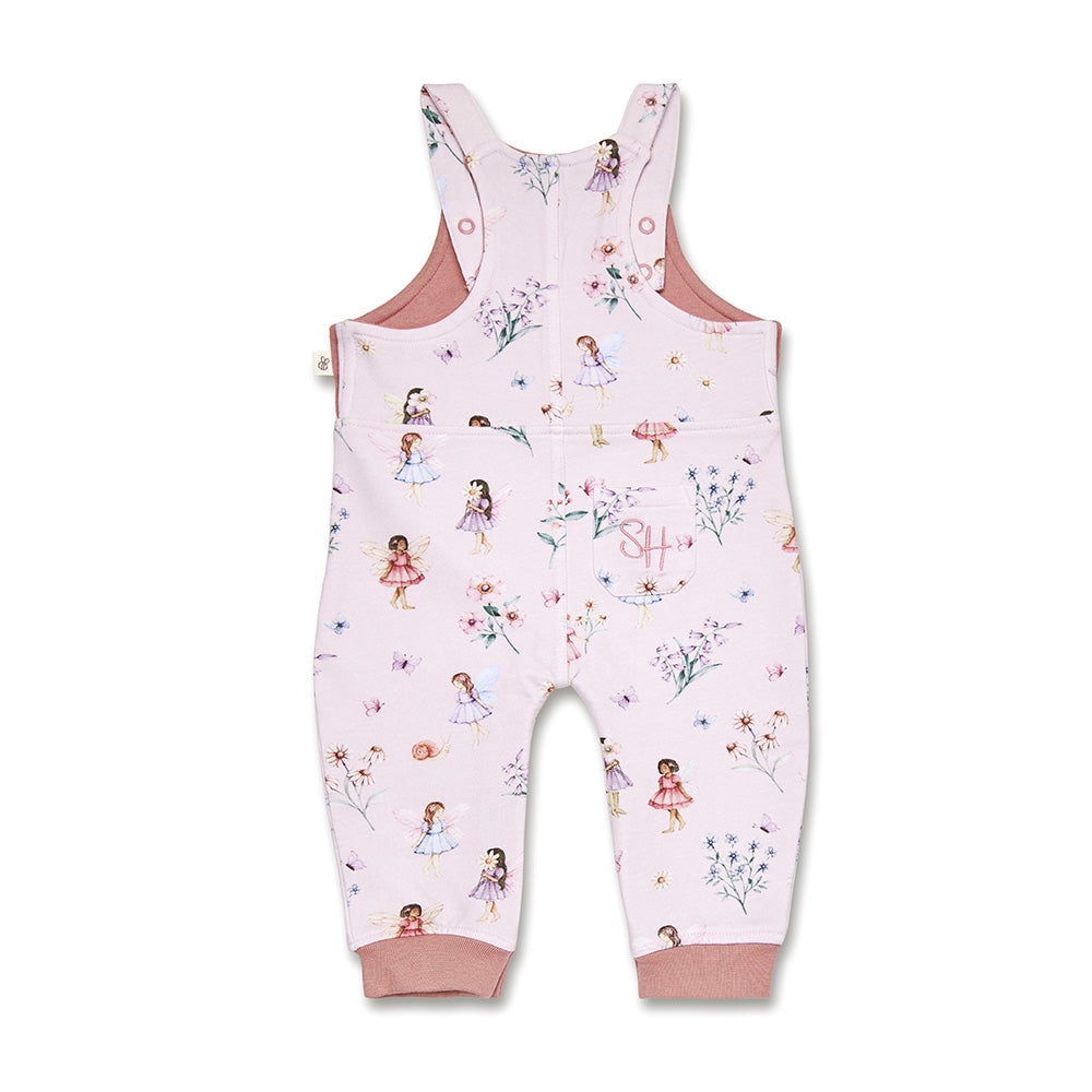 Fairy Dust Organic Snuggle Overalls - View 4