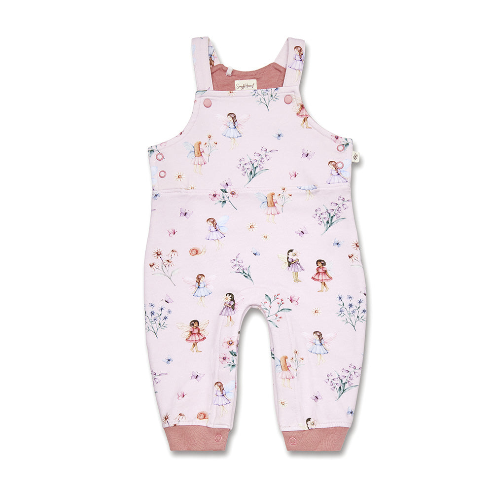 Fairy Dust Organic Snuggle Overalls - View 2
