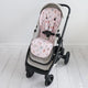 Bundle - Fairy Dust Pram Liner & Strap Cover Set - Thumbnail 4