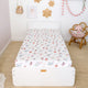 Fairy Garden Organic Cotton Fitted Sheet - Thumbnail 3