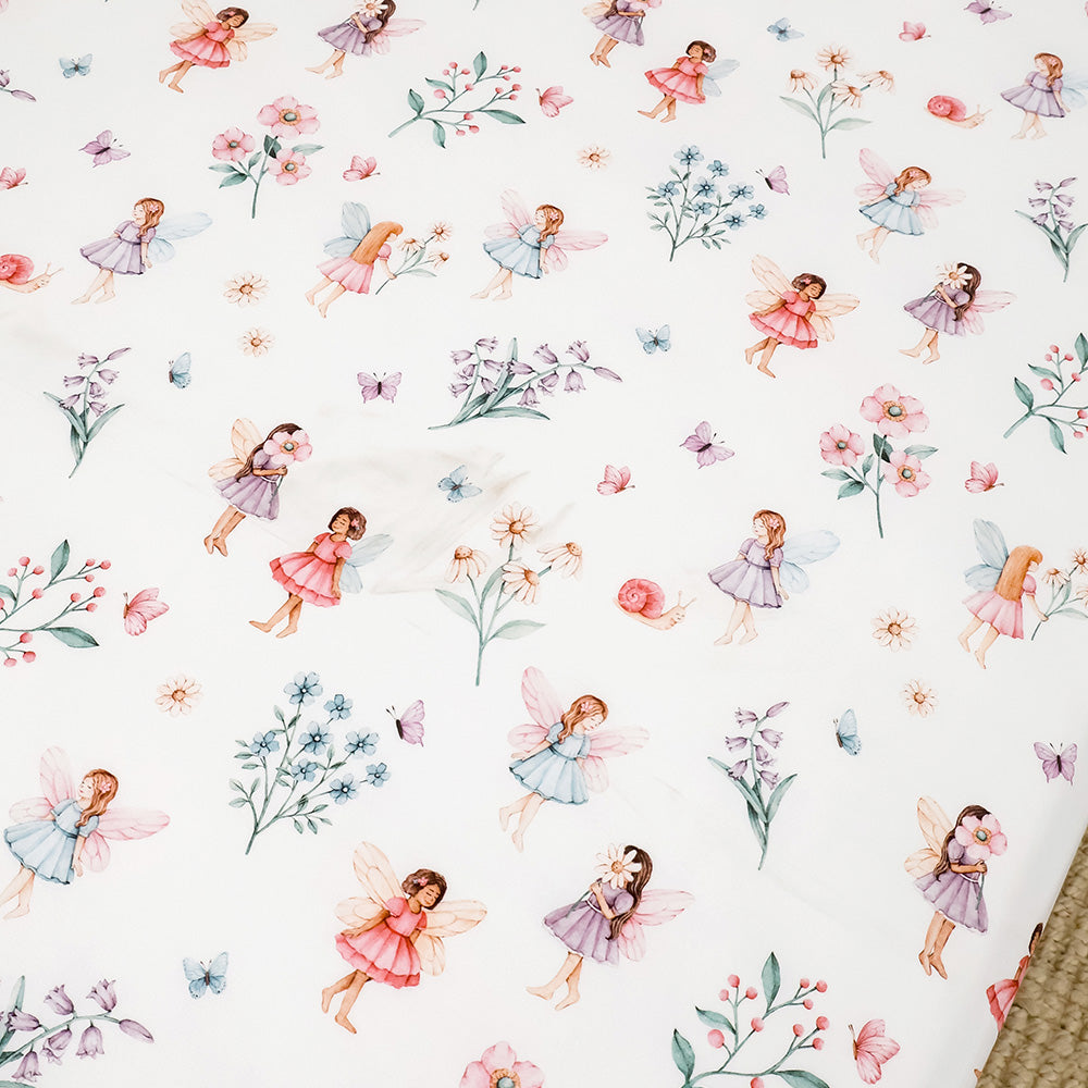 Fairy Garden Organic Cotton Quilt Cover - View 2