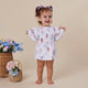 Fairy Garden Long Sleeve Organic Dress - Thumbnail 9