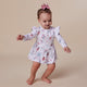 Fairy Garden Long Sleeve Organic Dress - Thumbnail 2
