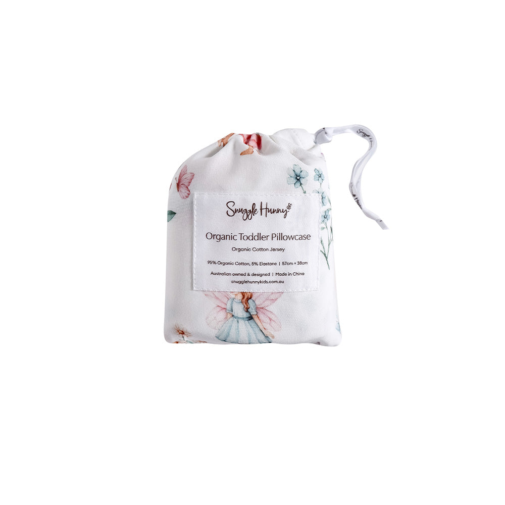 Fairy Garden Organic Cotton Toddler Pillowcase - View 6