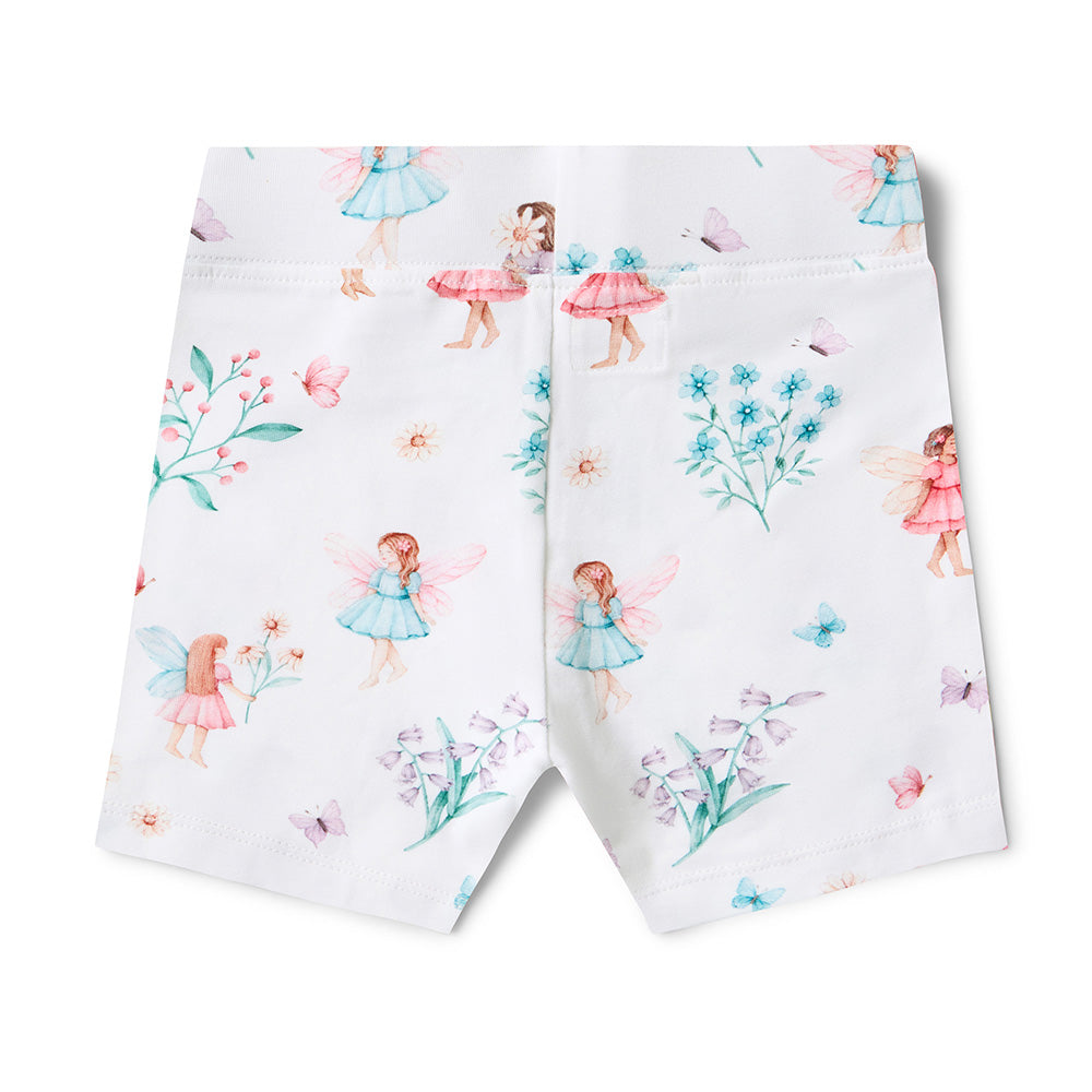 Fairy Garden Organic Bike Shorts - View 8