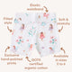 Fairy Garden Organic Bike Shorts - Thumbnail 5