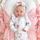 Fairy Garden Organic Snugglesuit Convertible Romper - Thumbnail 5
