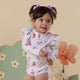 Fairy Garden Long Sleeve Organic Bodysuit with Frill - Thumbnail 4