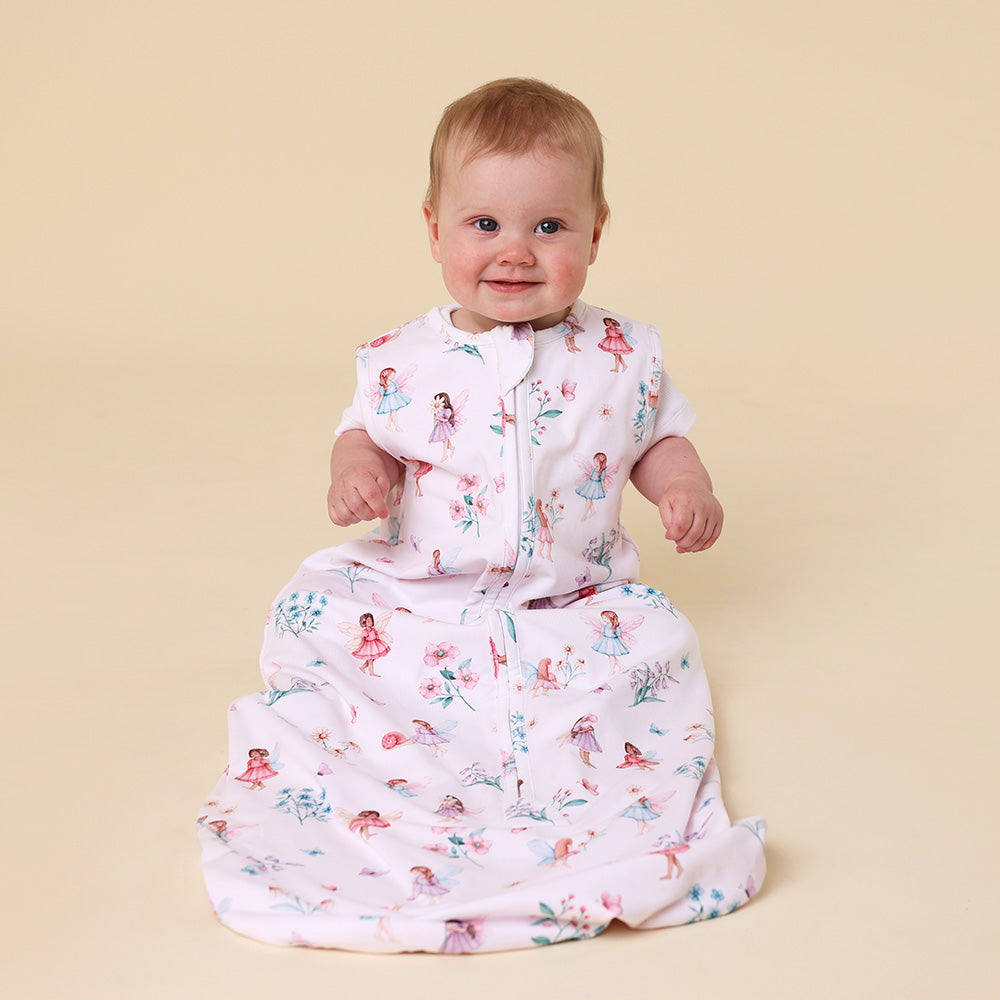 Fairy Garden Organic Sleeping Bag 1.0 TOG - View 5
