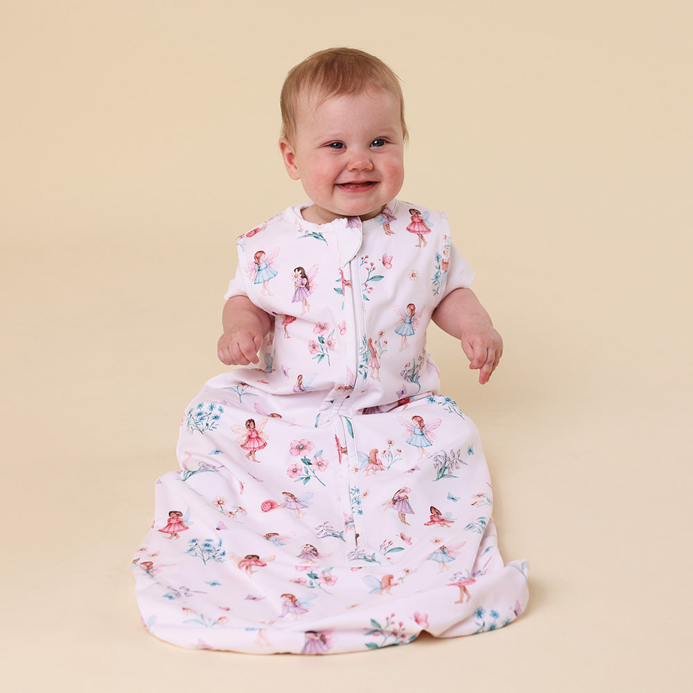 Fairy Garden Organic Sleeping Bag 1.0 TOG - View 3