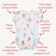 Fairy Garden Short Sleeve Organic Bodysuit with Frill - Thumbnail 5