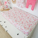 Flamingos Organic Bassinet Sheet / Change Pad Cover - Thumbnail 3