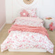 Flamingos Organic Cotton Quilt Cover - Thumbnail 6