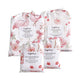 Bundle - Flamingos Double Bedding - 1 x Sheet + 1 x Quilt Cover + 2 x Pillowcases - Thumbnail 1