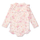 Flamingos Frill Swimsuit - Thumbnail 17