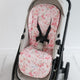 Flamingos Universal Organic Pram Liner - Thumbnail 1