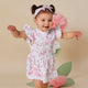 Flamingos Short Sleeve Organic Dress - Thumbnail 7
