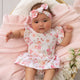 Flamingos Short Sleeve Organic Dress - Thumbnail 9