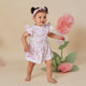 Flamingos Short Sleeve Organic Dress - Thumbnail 1