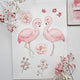 Flamingos Organic Bassinet Sheet / Change Pad Cover - Thumbnail 4