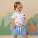 Flopsy Bunnies Short Sleeve Organic Bodysuit - Thumbnail 4