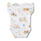 Flopsy Bunnies Short Sleeve Organic Bodysuit with Frill - Thumbnail 15