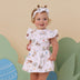 Flopsy Bunnies Short Sleeve Organic Dress | Snuggle Hunny
