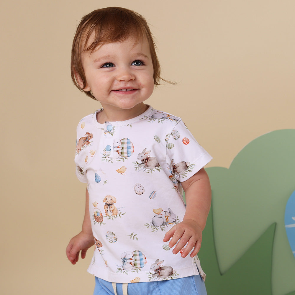 Flopsy Bunnies Organic Short Sleeve Top - View 8
