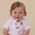 Gingerbread Organic Dribble Bib | Snuggle Hunny
