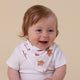 Gingerbread Organic Dribble Bib - Thumbnail 3