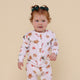 Gingerbread Organic Snuggle Sleepsuit Zip Footie - Thumbnail 9
