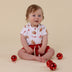 Gingerbread Short Sleeve Organic Bodysuit | Snuggle Hunny
