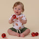 Gingerbread Short Sleeve Organic Bodysuit - Thumbnail 5
