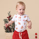 Gingerbread Short Sleeve Organic Bodysuit - Thumbnail 6