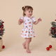 Gingerbread Short Sleeve Organic Dress - Thumbnail 3