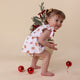 Gingerbread Short Sleeve Organic Dress - Thumbnail 11