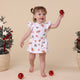 Gingerbread Short Sleeve Organic Dress - Thumbnail 12