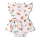 Gingerbread Short Sleeve Organic Dress - Thumbnail 2