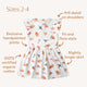 Gingerbread Short Sleeve Organic Dress - Thumbnail 9