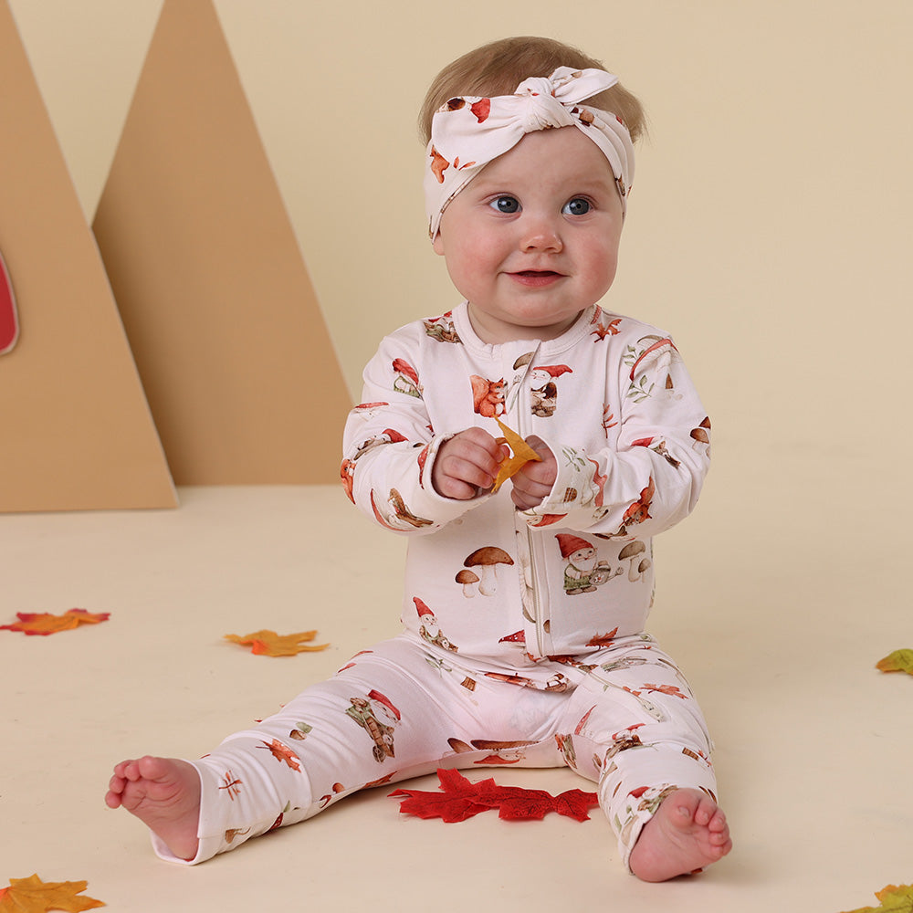 Gnomes Organic Snugglesuit Convertible Romper - View 4