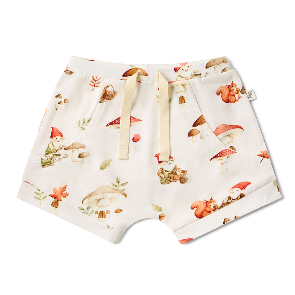 Gnomes Organic Shorts - View 2