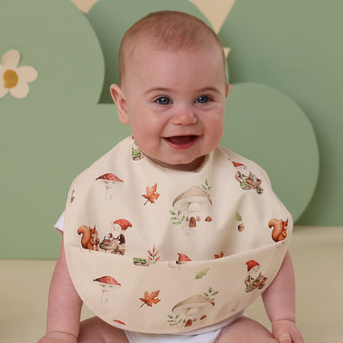 Gnomes Snuggle Bib | Snuggle Hunny