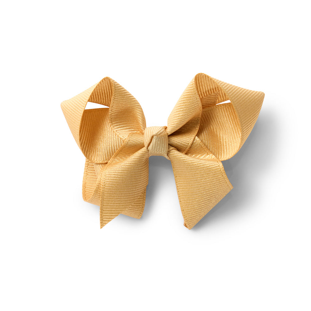 Gold Bow Hair Clip - View 2