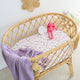Gracie Organic Bassinet Sheet / Change Pad Cover - Thumbnail 1