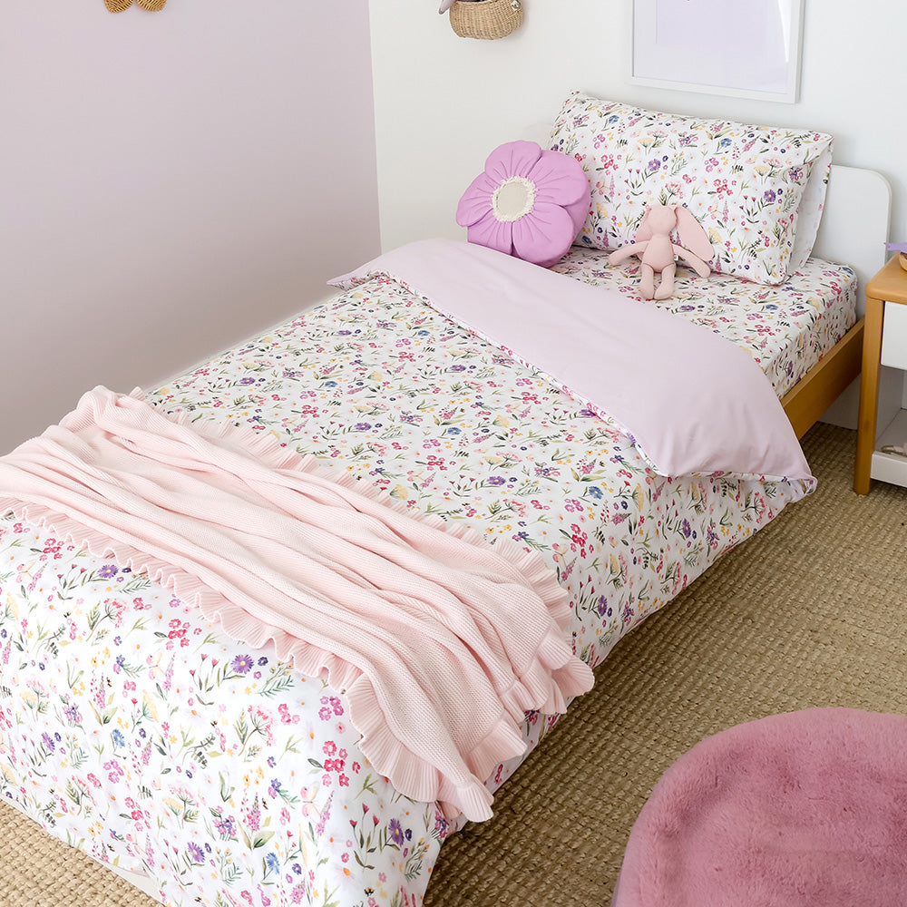 Gracie Organic Cotton Single Pillowcase - View 4