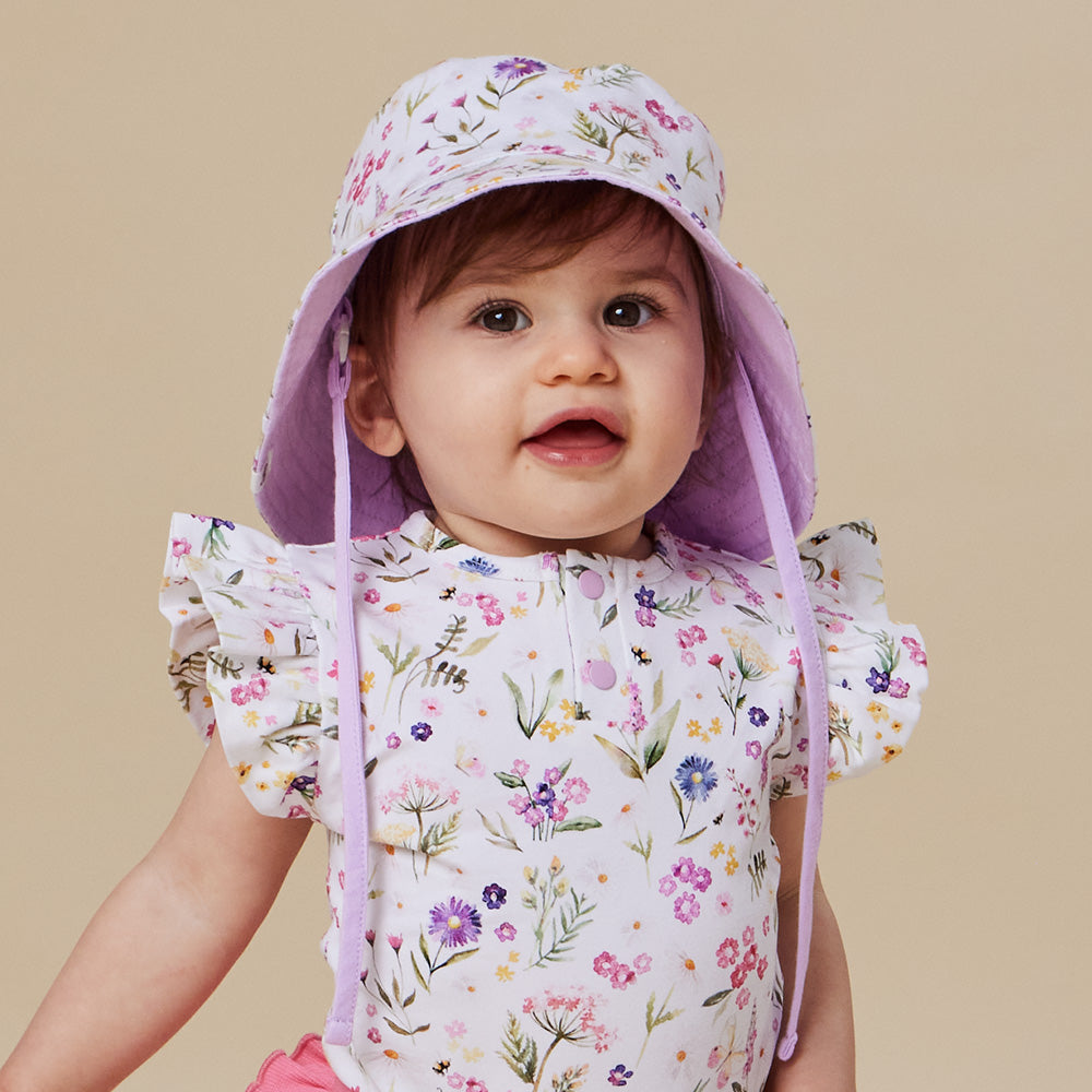Gracie Reversible Cotton Bucket Hat - View 6