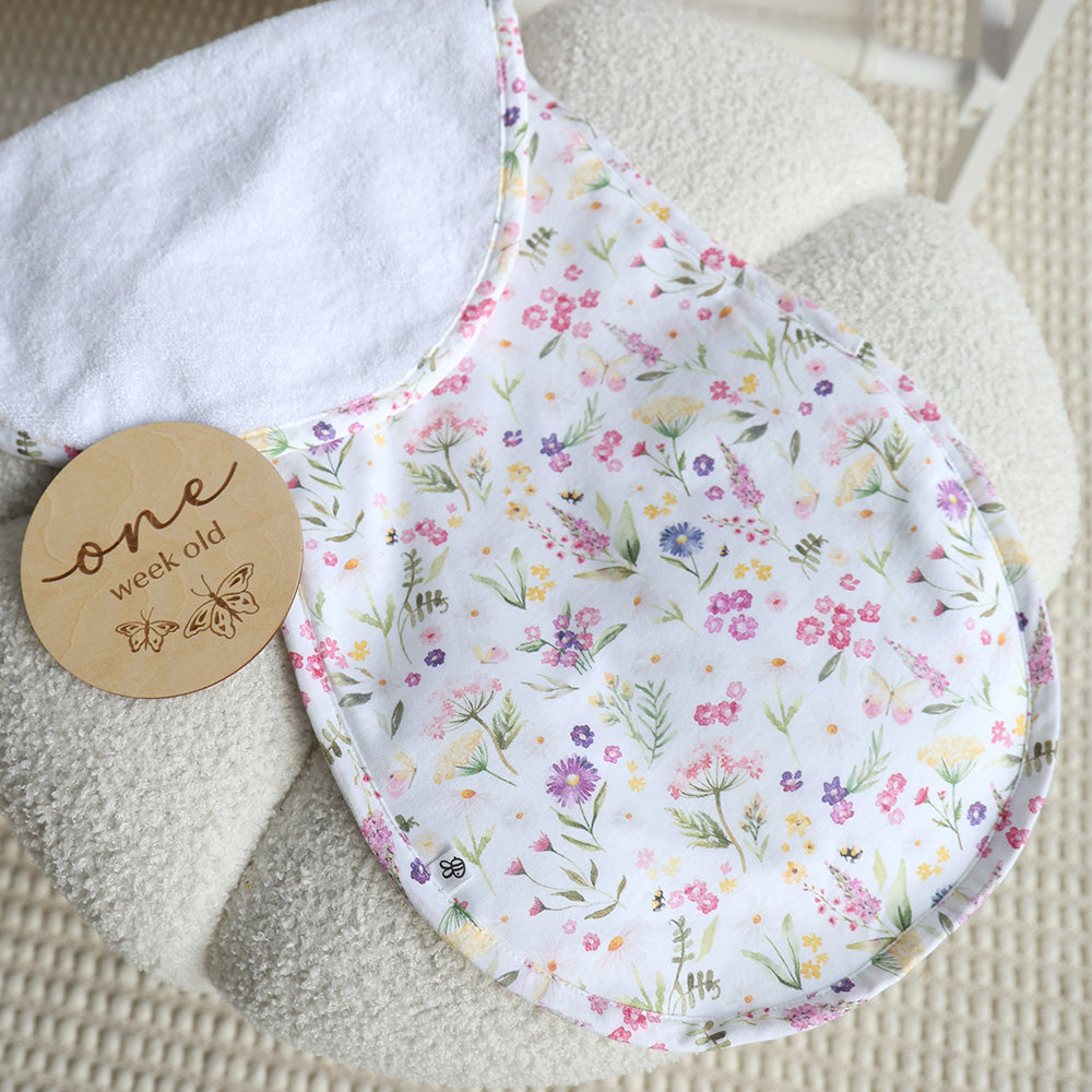 Gracie Organic Cotton Burp Cloth - View 5