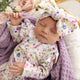 Gracie Organic Snugglesuit Convertible Romper with Frill - Thumbnail 8